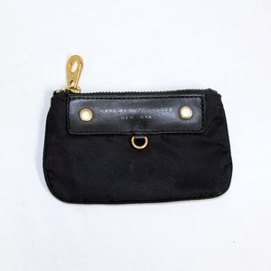 Marc Jacobs Black Keychain Coin Purse Wallet